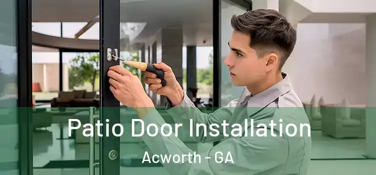 Patio Door Installation Acworth - GA